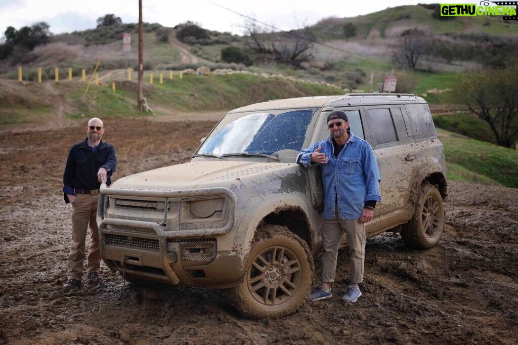 Casey Neistat Instagram - new truck same mud (last pic is what it looked like at the dealership a couple days ago) 📸 @shaneselznick #newdefender