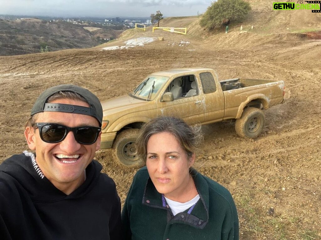 Casey Neistat Instagram - and that’s the last time she lets me pick the ‘date night activity’ Topanga, California