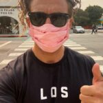 Casey Neistat Instagram – new mask 👍 Los Angeles, California