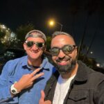 Casey Neistat Instagram - The only 2 guys who can get away with wearing sunglasses at night 😎😜 So much love for my dude @caseyneistat, genuinely one of my most favourite people 💙 Los Angeles, California