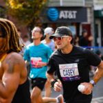 Casey Neistat Instagram – NYC is undefeated and no more so than on Marathon day.  50k people all with the same mission; GOING THE DISTANCE. 

thanks for carrying me the first 21 miles @robertomandje 😘 

📸 @lukeboelitz 
📸 @nyrr 
🎥 @dave_levinger