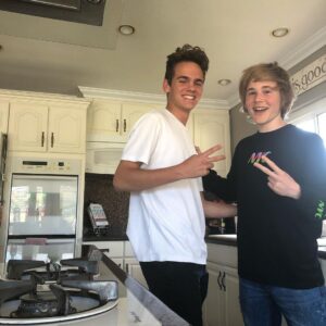 Casey Simpson Instagram - happy birthday to one of my favorite chiefs. the coolest guy around. who has songs, check em out. Today he’s nineteen. Nineteen years he’s been making people smile and today I am grateful .. :) good luck, Charlie