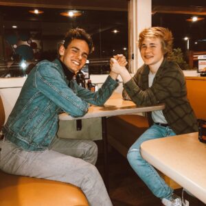 Casey Simpson Instagram - happy birthday to one of my favorite chiefs. the coolest guy around. who has songs, check em out. Today he’s nineteen. Nineteen years he’s been making people smile and today I am grateful .. :) good luck, Charlie