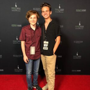 Casey Simpson Instagram - happy birthday to one of my favorite chiefs. the coolest guy around. who has songs, check em out. Today he’s nineteen. Nineteen years he’s been making people smile and today I am grateful .. :) good luck, Charlie
