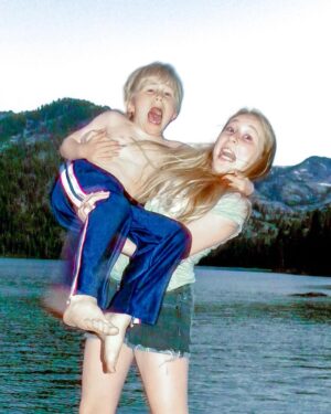 Casey Simpson Instagram - the terror in my eyes never fades. happy birthday weirdo @sabrinasimpson