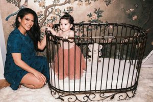 Cassie Ventura Instagram - No no no! I am not pregnant again! 🤣 I just wanted to show love to @graciestudio for this AMAZING wallpaper in Frankie’s nursery. I took these photos for @hatchgal while I was pregnant with Sunny - as you can see baby Frankie in the 3rd slide. Thank you so much to @graciestudio for making this room so special! We love it so much 💗

📸: @ashleybarrettphotography 
@cc_crivello 
@hatchgal