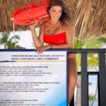 Catherine Fulop Instagram - Bay Watch 🌴♥️ #swimwear by @lasnatalias Punta Cana, the Dominican Republic