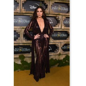 Catherine Zeta-Jones Instagram - So much fun!!! Arriving at the National Treasure, Edge of History premiere. #nationaltreasure #disneyplus