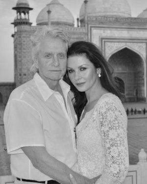 Catherine Zeta-Jones Instagram - Today we celebrate 23 years of marriage❤️ Darling Michael, your Nobel Peace Prize awaits😂😘❤️ I love you…from your darling wife, a gold star Medal of Honor recipient😘
