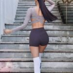 Cathryn Li Instagram - 喜歡哪張？春季新髮色上線 ’桃木棕灰‘ （桃木，亞麻棕，灰，紫）希望大家喜歡💕 Hairstylist @jtc_____ Hair Sponsor @mikogalere