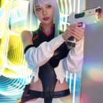 Cathryn Li Instagram - Cyberpunk 2077 Lucy 寫真，喜歡哪張？