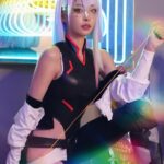 Cathryn Li Instagram - Cyberpunk 2077 Lucy 寫真，喜歡哪張？
