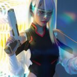 Cathryn Li Instagram - Cyberpunk 2077 Lucy 寫真，喜歡哪張？