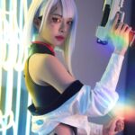 Cathryn Li Instagram - Cyberpunk 2077 Lucy 寫真，喜歡哪張？