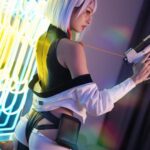 Cathryn Li Instagram - Cyberpunk 2077 Lucy 寫真，喜歡哪張？