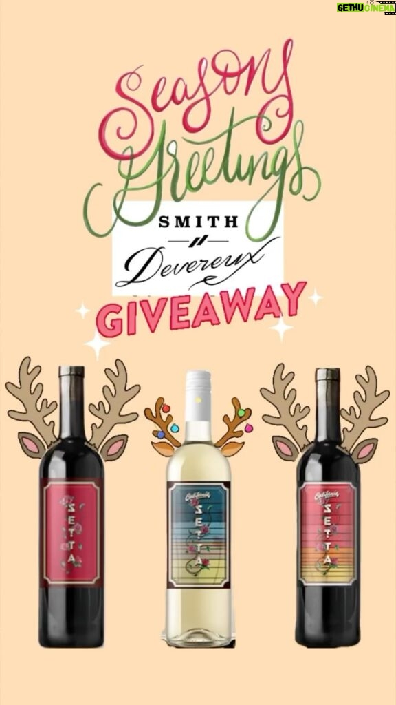 Cedric the Entertainer Instagram - 🎁✨REINDEER BUNDLES GIVEAWAY✨🎁 It’s the SEASON OF GIVING and me and @smithdevereuxwines are in the spirit!! Check the details below, the rules are simple. TO ENTER : 🍷 - 1 Entry for EACH BOTTLE purchased. 🍷 - NO LIMIT on entries, more bottles = more entries! 🎁 PRIZES🎁 Entries are for a chance to win 2 tickets to one of Cedric’s Holiday Shows in either DC, Atlanta, Houston or Chicago. Alternate prize of a 2018 signed bottle ✨GOOD LUCK TO YOU ALL AND HAPPY HOLIDAYS✨ - Ced and @smithdevereuxwines