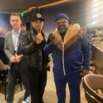 Cedric the Entertainer Instagram - Laker game was tough loss #Fox was a problem from start ti finish S/o my partna @ramtin_ray_nosrati for the invite #2 Ran into my legendary partner and #BoxingGuru @terryclaybon 🥊🥊 1,1-1,2,3,4 Nite, Nite