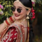 Celesti Bairagey Instagram - கண்மணி❤️ Makeup and hair by @kashishjain613 @priya4759 Beautiful outfit @amrut_thefashionicon Photo credit @udfilmsandphoto #bride #bridal #bridalmakeup #indianbride #makeupartist #makeuplook