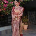 Celesti Bairagey Instagram - கண்மணி❤️ Makeup and hair by @kashishjain613 @priya4759 Beautiful outfit @amrut_thefashionicon Photo credit @udfilmsandphoto #bride #bridal #bridalmakeup #indianbride #makeupartist #makeuplook