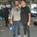 Chace Crawford Instagram - Couple weekends ago this guy took me around the Austin F1 track and was laughing while my life flashed before my eyes. Congrats on the podium! 🥈 @pierregasly
