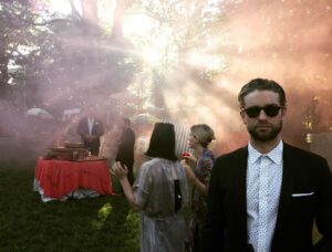 Chace Crawford Instagram - A picture of the sun that I photoshopped myself into. 🇺🇸