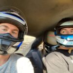 Chace Crawford Instagram - Couple weekends ago this guy took me around the Austin F1 track and was laughing while my life flashed before my eyes. Congrats on the podium! 🥈 @pierregasly
