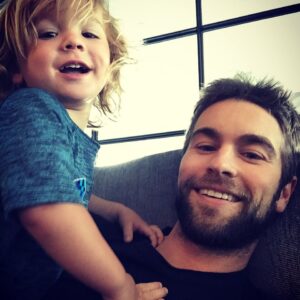 Chace Crawford Instagram - Just want to say thank you to all my incredible fans... Always so much love! You guys are the BEST. Hi from me and little nephew Rivers... 🦁