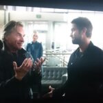 Chace Crawford Instagram - @donjohnson work in with the man. Check out episode 2 tonight #bloodandoil