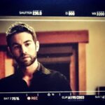 Chace Crawford Instagram - Shooting scenes with the @donjohnson We'll be live tweeting this weekend from 7-9p during the series premiere of @bloodandoilabc this Sunday.