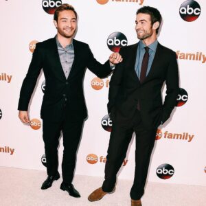 Chace Crawford Instagram - Like Family. Just different accents. ABC Network