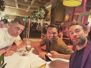 Chace Crawford Instagram - 🍸