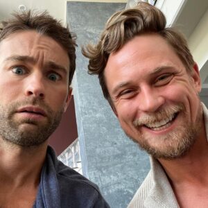 Chace Crawford Instagram - First day of school with Billy Mags #Reunion @billymagnussen