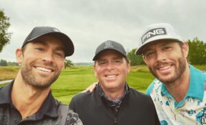 Chace Crawford Instagram - Good stuff at Osprey Valley w @jensenackles @karlurban