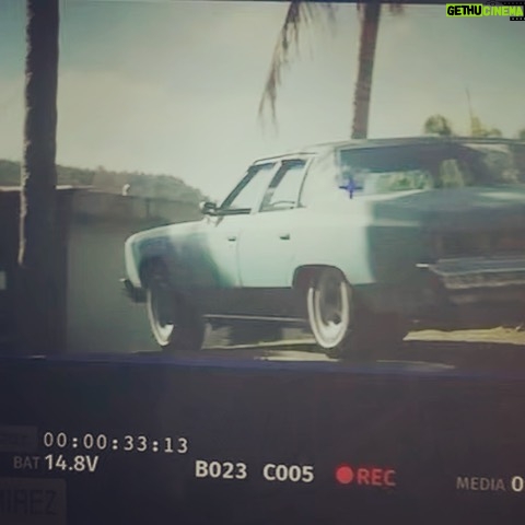 Chad Michael Murray Instagram - Sliding into Friday like... Always wanted to do that. #KillingField @jamescullenb #moviemaking #stunt #belair #backtothefuture