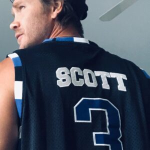 Chad Michael Murray Instagram - And we’re live! Click the LINK in my BIO. It took a ton of work but here we go. Snag an AUTOGRAPHED Lucas Scott Ravens Jersey while they last. Proceeds will help in COVID & community relief through The Rock Foundation. 
I’ve wanted to release one forever! I will be personally Autographing each one. We have limited supplies so snag em while they last. When you get yours post pics wearing them for me to re-post! Much love to each and everyone out there. Let’s use of this rad piece of memorabilia to make a difference and help other! Cheers Friends. @represent #OTH #LucasScott #Ravens