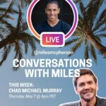 Chad Michael Murray Instagram – Y’all make sure to check in with us this Thursday on IG LIVE -Things are gonna get deep. @milesmcpherson inspires me DAILY & this should be gooooood.