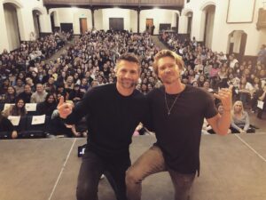 Chad Michael Murray Instagram - University of Florida- “Gator Nation”-We love y’all. Thanks Accent for having us out to hang. Till next time 🐊