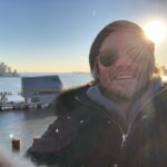 Chad Michael Murray Instagram - Found a “little island” floating on the Hudson:)
