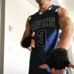 Chad Michael Murray Instagram - Oooooowwwwwweeee! Still fits💪💪💪 Snag yours now! Personally AUTOGRAPHED by this guy:) LINK IN BIO I may or may not have worked out in this today 😳 @represent #OTH #LucasScott