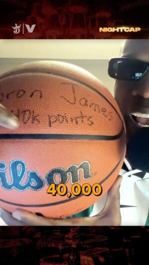 Chad Ochocinco Instagram - s/o @KingJames for gifting Ocho his 40k ball 🙏🤣
