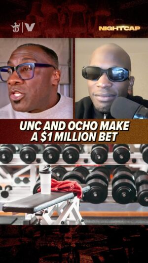 Chad Ochocinco Instagram - Unc and Ocho out here bettin’ a milli like it’s nothin’ 💰 🤣
