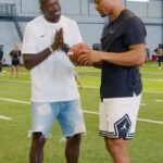 Chad Ochocinco Instagram - A little holiday 1v1 gift to A.J. Terrell 😂 Comment with #Madden24Sweeps and tag a friend below by Dec. 5 11:00 am EST for chance to receive a copy of #Madden24! NO PURCHASE NEC. U.S./Canada res. 18+ Ends Dec. 5, 2023. Visit ea.com/madvent-giveaways for details. #Madden24 | #EAAthlete
