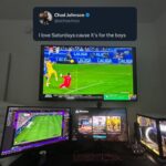 Chad Ochocinco Instagram - Saturday’s are indeed for The Boys