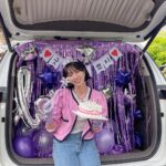 Chae Soo-bin Instagram - 그동안 고생 많았더요 고맙고 사랑해요!🙋🏻‍♀️💜 -퍼플공주올림:)