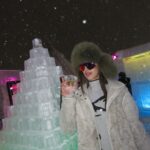 Chalida Vijitvongtong Instagram - Ice bar ☃️ #ในวันที่พายุหิมะเข้าเราต้องมันส์กว่าใคร
