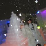 Chalida Vijitvongtong Instagram - Ice bar ☃️ #ในวันที่พายุหิมะเข้าเราต้องมันส์กว่าใคร
