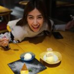 Chalida Vijitvongtong Instagram - It was love at frost sight. ❄️ #kumorestaurant #kumo #skyeniseko Kumo Restaurant