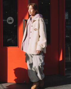 Chalida Vijitvongtong Instagram - วันแรกก็คือลมแรงสุด ❄️ 📷 @eddy.dedy Soul,Korea