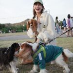 Chalida Vijitvongtong Instagram - ได้วิ่งเล่นก็จะอารมณ์ประมาณนี้🐶☺️