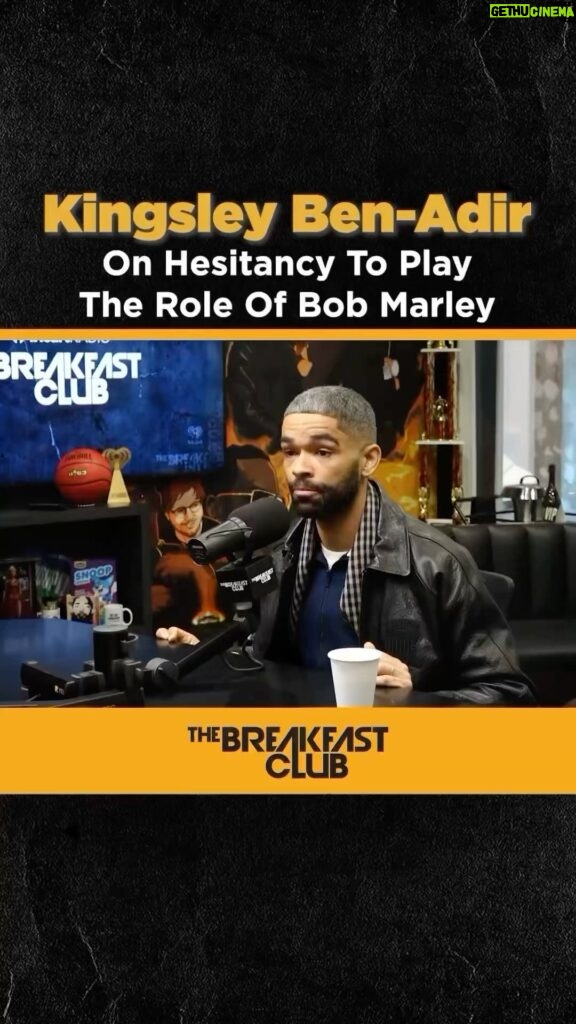Charlamagne Tha God Instagram - The pressure one must feel when you have to play one of the greatest icons the planet has ever seen? Kingsley Ben-Adir almost cracked under the pressure of playing #BobMarley but he stayed with it and @onelovemovie is better because of it!! Full conversation on @breakfastclubam @youtube page now!!!!